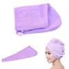 AllTopBargains 2 Turban Towels Twist Hair Quick Dry Microfiber Bath Towel Hair Wrap Cap Hat Spa view 2
