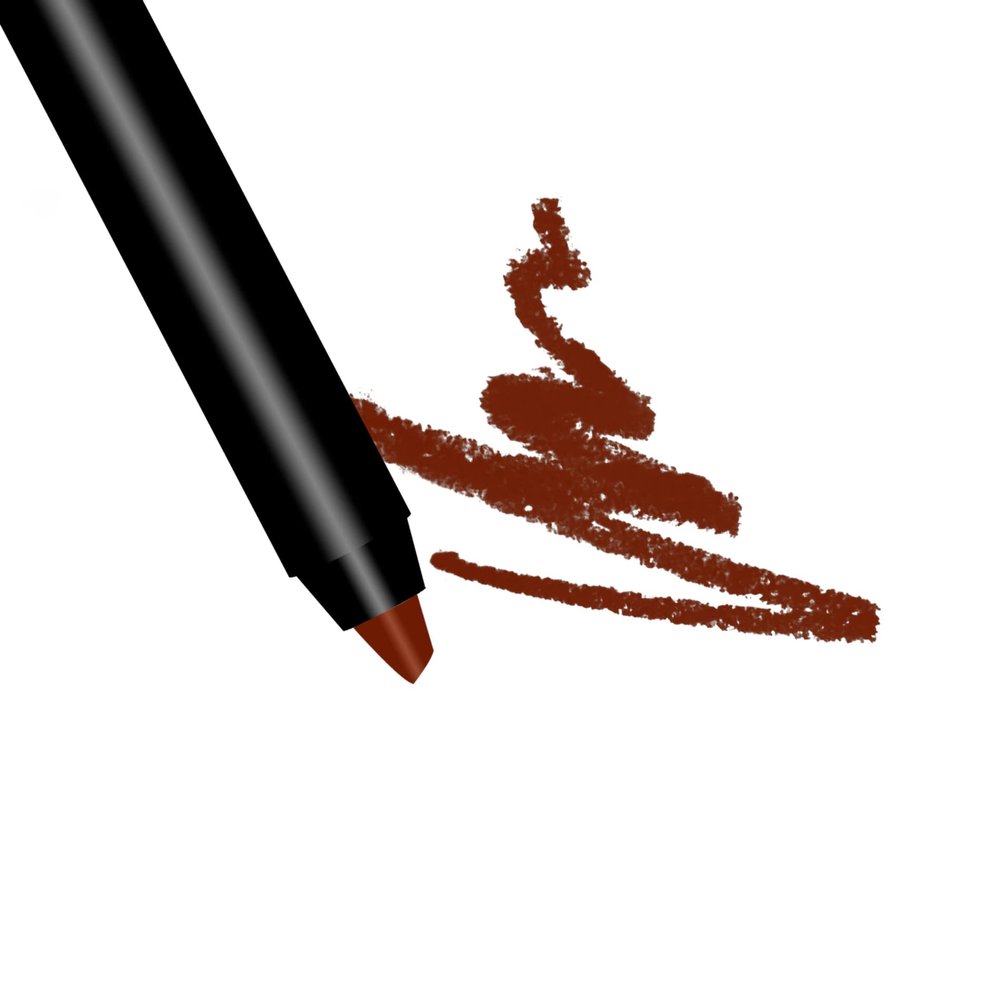 By The Clique Premium Long Lasting Matte Lip Liner Pencil | Merlot | Deep Wine