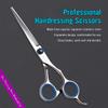 COOLALA Stainless Steel Hair Cutting Scissors 6.5 Inch Hairdressing Razor Shears Professional Salon Barber Haircut Scissors, One Comb Included, Home Use for Man Woman Adults Kids Babies view 2