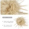 HMD Tousled Updo Messy Bun Hair Piece Hair Extension Ponytail With Elastic Rubber Band Updo Extensions Hairpiece Synthetic Hair Extensions Scrunchies Ponytail Hairpieces for Women view 3