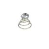24 Pcs Gorgeous Rhinestones Hair Spirals Clips Shiny Metal Spiral Updo Prom Hair Pins Swirl Hair Twists Coils Wedding Hair Clips (White) view 3