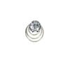24 Pcs Gorgeous Rhinestones Hair Spirals Clips Shiny Metal Spiral Updo Prom Hair Pins Swirl Hair Twists Coils Wedding Hair Clips (White) view 4