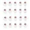 24 Pcs Gorgeous Rhinestones Hair Spirals Clips Shiny Metal Spiral Updo Prom Hair Pins Swirl Hair Twists Coils Wedding Hair Clips (Pink) view 3