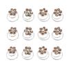 24PCS Rhinestone Flower Spiral Hair Pin Crystal Hair Twisters Coils Hair Clips Metal Spiral Twist Hairpins Hair Pins Wedding Bridal Hair Accessories (Champagne) view 1