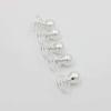 24PCS Imitation Pearl Spiral Hair Pins Metal Spiral Twist Hairpins Bobby Pins Barrette Hair Clips Hair Bun Hair Accessories for Women Lady (White) view 2
