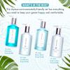 1-Shoppe Infuse 4 Piece Ecobox All-In-Kit | White Tea and Coconut Soap | 1 Shampoo, 1 Conditioner, 1 Body Wash and 1 Lotion | 10.14 oz Hotel Soaps and Toiletries Bulk | Personal Care Products view 3