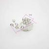24 PCS Women Flower Crystal Swirl Hair Twists Coils Spirals Hair Clip Imitation Pearl Spiral Bobby Hair Pins Twist Hair Pins for Wedding Party (B#) view 2