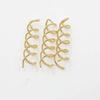 20 PCS Metal Spiral Hair Pins Fast Bun Twist Screws Bobby Hair Pins Spin Hair Clip Hairdressing Tool Woven DIY Hair Style (Gold) view 2