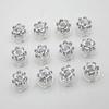 24 Pcs Bridal Wedding Rhinstone Spiral Twist Screw Hair Pins Rose Flower Hair Clips Spiral Bobby Pins Hair Bun Styling Tool Hair Accessories (White) view 3