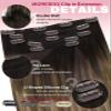 Moresoo Short Hair Extensions Clip ins Balayage Double Weft 12 inch Clip in Hair Extensions Real Human Hair for Women Ombre Dark Brown to Golden Brown with Blonde 5pcs/80g view 4