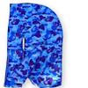 Silky Designer Durag  (Multiple Designs) | 360 Waves (Blue Camo) view 1
