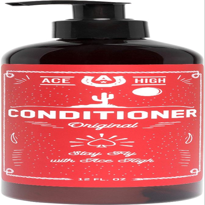 ace high Hair Conditioner, Hydrates and Softens, Promotes Scalp Health, Small Batch, Sulfate Free,12oz
