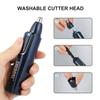 ONEDONE Nose Hair Trimmer - 3 in 1 USB Rechargeable Ear Nose Hair Trimmer for Men, Dual-Edge Blades Painless Electric Ear Trimmer Eyebrow Clipper Father's Day Gifts view 4
