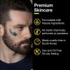 Lumin Charcoal Face Wash for Men, Daily Detox Cleanser, Hydrating Facial Wash w Activated Charcoal, Exfoliates & Unclogs Pores, Oil Control, Refreshing Skincare for Normal & Sensitive Skin, 2 Pack view 3