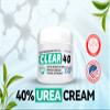 CLEAR 40, 40% Urea Gel, 4 oz w/Tea Tree & Coconut Oil, Aloe Vera Extract, Works on Calluses & Corns, Moisturizes & Softens Cracked Heels, Feet, Elbows, Hands, Nails, Superior Hydration to Urea Creams view 3