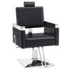 BarberPub Classic Recline Hydraulic Barber Chair Salon Spa Chair Hair Styling Beauty Equipment 3018 (Black) view 1