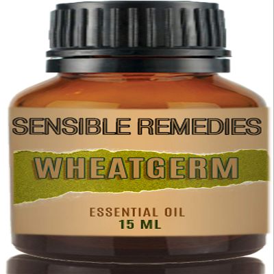 Sensible Remedies Wheatgerm Oil 100% Pure and Natural Distilled 15 mL (0.5 fl oz)