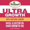 Difeel Ultra Hair Growth Oil Infused with Basil and Castor Oil 2.5 ounce (2-PACK) view 4