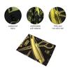BARBER PRO Barber Cape, Hair Cutting Cape with Snap Closure, Professional Salon Cape, Barber Hairdressing Cape - Waterproof Adjustable Snap for Hairstylists, 50 x 60 inches (Black Gold) view 3