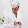 Dock & Bay Turban Hair Towel - for Home & The Beach - Super Absorbent, Quick Dry - Summer - Unicorn Waves, One Size view 3