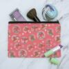 GRAPHICS & MORE Sesame Street Holiday Elmo Pattern Accessories Pencil Pen Bag Organizer Pouch view 2