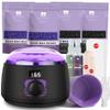 BLITZWAX Brazilian and Bikini Waxing Kit for Women, Hard Wax Warmer for Face, Legs and Body, At Home Hair Removal Kit, Beginner Friendly, Digital Fast Heating, 51 Wax Items view 1