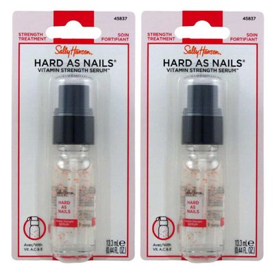 Sally Hansen Treatment Hard As Nails Serum 0.44oz (Pack of 2)