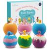 Aofmee Bath Bombs for Kids, Handmade Natural Bath Bombs with Toy Inside, Shea Cocoa Butter Moisturize, Spa Fizzies Bath Bomb Kit, Birthday Christmas Holiday Gifts for Women, Girls, Boys view 1