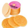50-Count Compressed, GAINWELL Cellulose, 100% Natural Cosmetic Spa Sponge for Facial Cleansing, Exfoliating Mask, Makeup Removal view 1