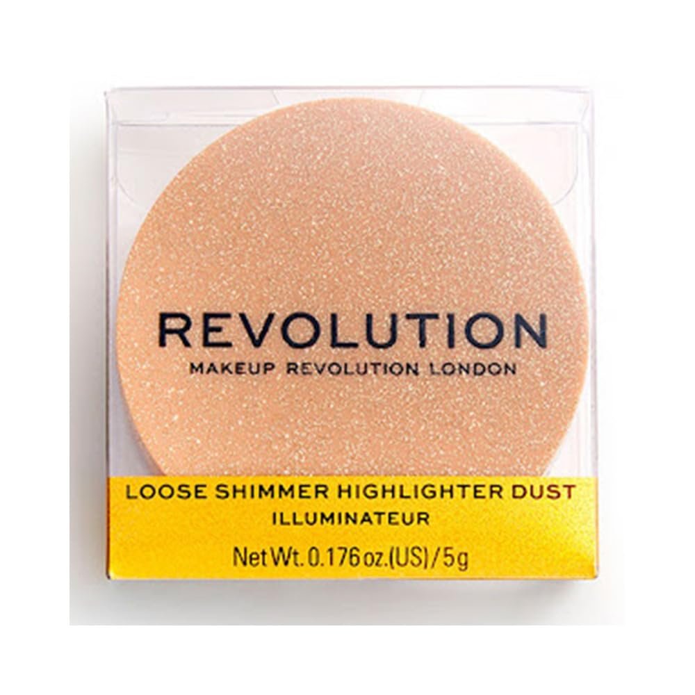Makeup Revolution Loose Shimmer Highlighter Dust - Rose Quartz