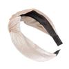 4 Pcs Velvet Cross Knot Wide Turban Headbands Soft Elastic Hair Band Hair Hoop Fashion Headwear Hair Accessories for Women view 2