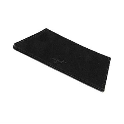 AUGUST GROOMING Soft Suede Case for Luxury Comb (Vanity, Black Suede)