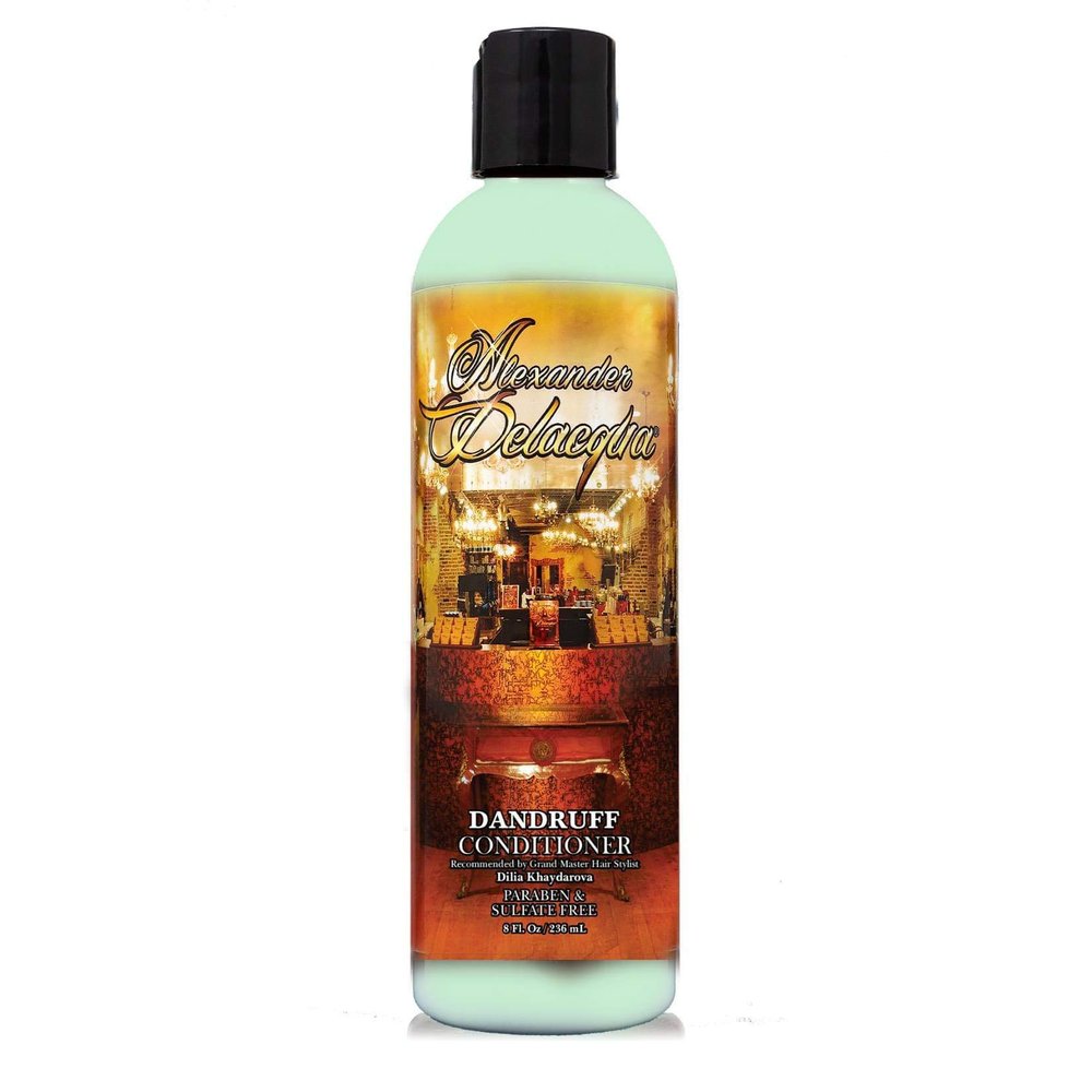 Delacqua Alexander Dandruff Conditioner with Natural Ingredients and Oils for moisturized hair 8oz