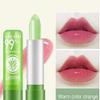 3PCS Aloe Vera Lipstick, Color Changing Lipstick,24H Long Lasting Nutritious Soothing Lip Balm,Magic Moisturizer Temperature Color Change Aloe Vera Lip Gloss Lip Care Set for Women view 3
