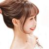 RemeeHi Remy Human Hair Straight Hairpiece Clip In Hair Topper Piece for Women Hand Made 3D Hair Bangs Light Brown view 1