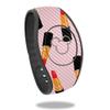 MightySkins Carbon Fiber Skin for Disney MagicBand 2 - Lipstick Pattern | Protective, Durable Textured Carbon Fiber Finish | Easy to Apply, Remove, and Change Styles | Made in The USA view 1