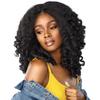 Sensationnel Curls Kinksandco Lace Wig - Money Maker Wide Lace Part Wig with Natural Preplucked Hairline for Natural 3C to 4C Hair Textures (1 JETBLACK) view 1