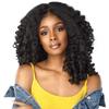 Sensationnel Curls Kinksandco Lace Wig - Money Maker Wide Lace Part Wig with Natural Preplucked Hairline for Natural 3C to 4C Hair Textures (1 JETBLACK) view 2