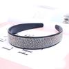 2 Pcs Shining Colorful Rhinestone Crystal Hair Band Non-Slip Teeth Full Rhinestone Plastic Headbands Hair Hoop Hair Accessories for Women (A#) view 4