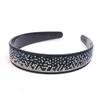 2 Pcs Shining Colorful Rhinestone Crystal Hair Band Non-Slip Teeth Full Rhinestone Plastic Headbands Hair Hoop Hair Accessories for Women (B#) view 2