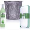 BRUBAKER Cosmetics Bath and Shower Set Aloe Vera - 9-Piece Gift Set in Vintage Plant Pot view 3