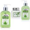 BRUBAKER Cosmetics Bath and Shower Set Aloe Vera - 9-Piece Gift Set in Vintage Plant Pot view 4