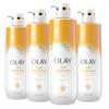 Olay Body Wash for Women, Tone Brightening Exfoliation, Vitamin C Serum Complex, Renew Moisture, Free of Parabens & Phthalates, Vitamin B3 Lameller Technology, For All Skin Types, 20 fl oz (Pack of 4) view 1