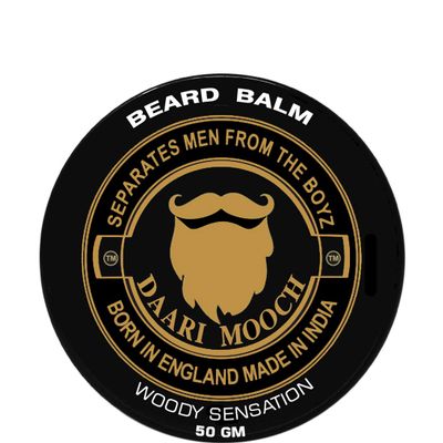 DAARIMOOCH - Beard Balm - Made With All Natural Ingredients (Woody Sensation, 50 gm)