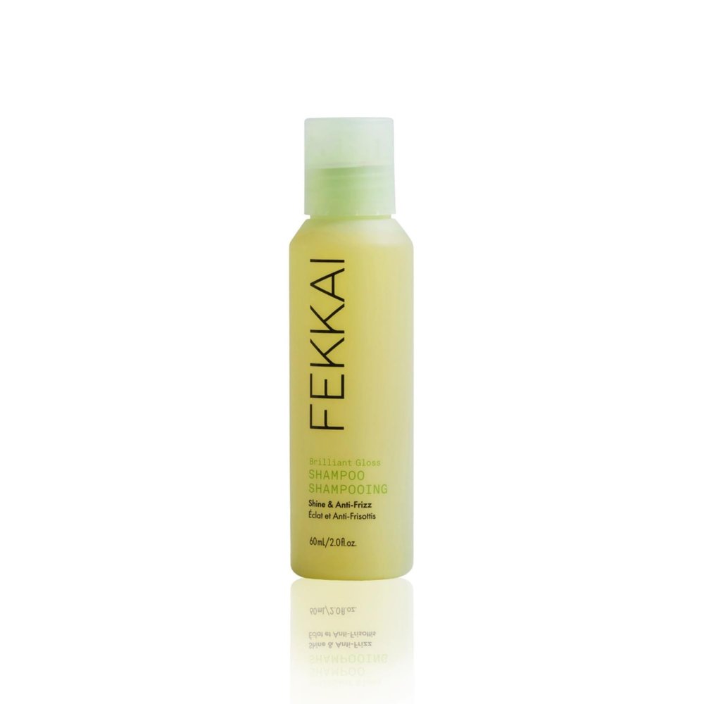 Fekkai Brilliant Gloss Shampoo - 2 oz - Transforms Hair with 4X Shine - Free of Sulfates, Parabens, Phthalates - Vegan, Cruelty-Free