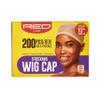 RED STOCKING WIG CAP, 200PCS Bulk Box Secures your hair, long lasting, stays in place, light, lightweight, breathable, wig comfortable (Beige) view 2