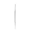 GERMANIKURE Rounded Double Spatula Implement for Ingrown Toenails in Leather Case, Podiatry Pedicure Tool Made in Solingen Germany view 3