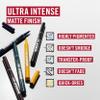 Rimmel London WonderInk Eyeliner, Matte Finish, Waterproof, Long-Wearing, 001, Black, 0.03oz view 3