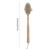 Long Handle Bath Brush for Shower,Natural Sauna Brush Long Handle Deluxe Bath Brush Sauna Accessories Body Brush view 4