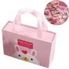 18 pcs Children Girls Bow Hair Clips Set Cartoon Rubber Hair Ring Band Hair Accessories Hair Accessories (Wine Red) view 2
